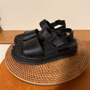 Dr. Martens Black Women's Sandals Voss